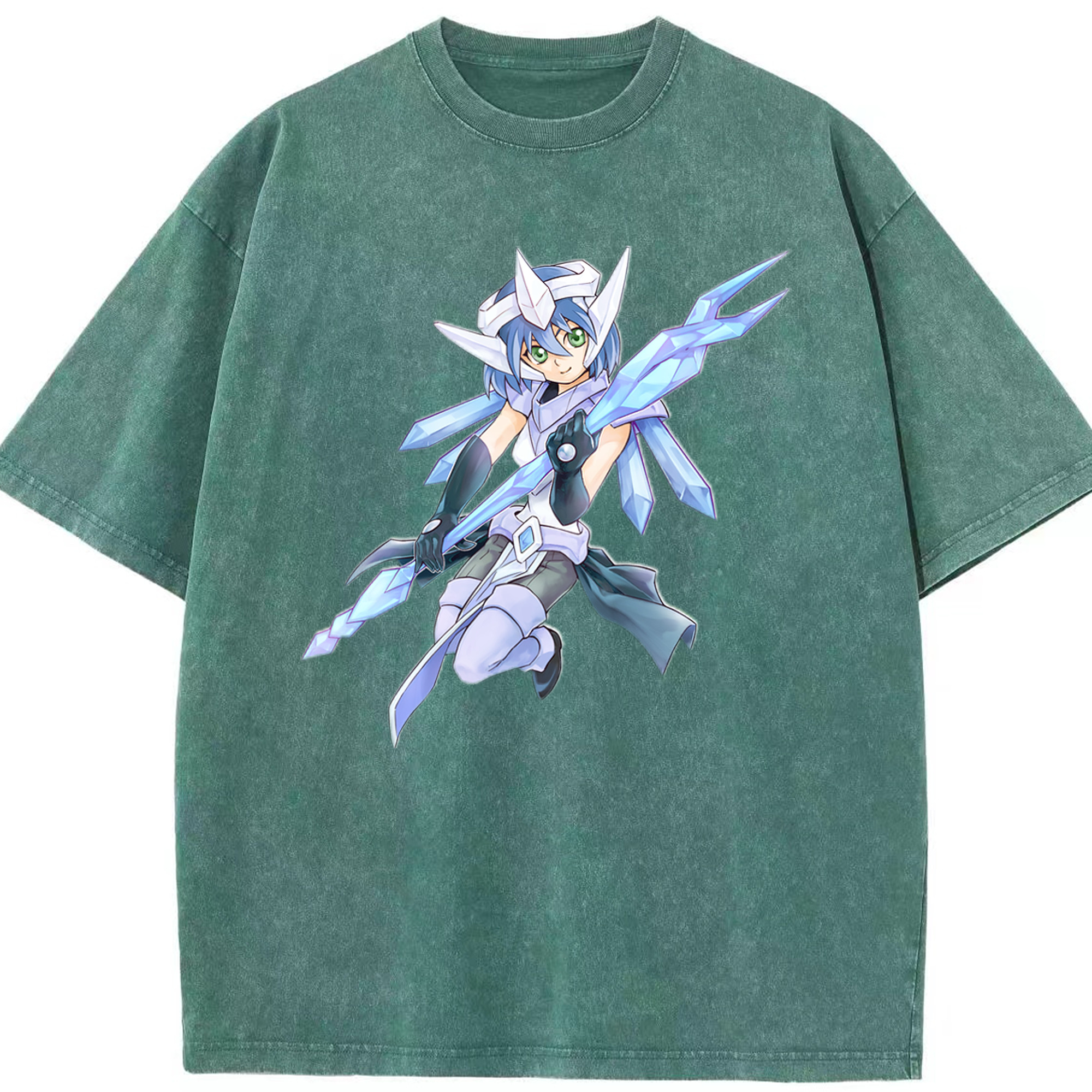 （画像用） 遊☆戯☆王 Yu-Gi-Oh! 綿100% ヴィンテージ風 半袖Tシャツ（フロントプリント）